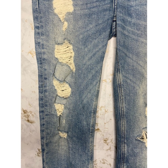 Zara Distressed Jeans Size 4 - Picture 5 of 11